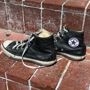 Original leather converse sneakers high top